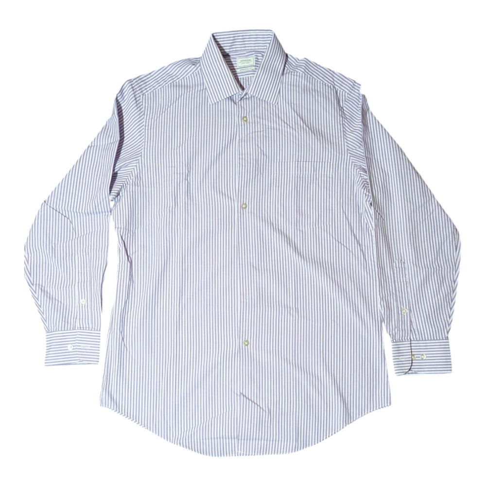 Arrow - Men's Button up - Size M - Purple Stripes - Dress Shirt